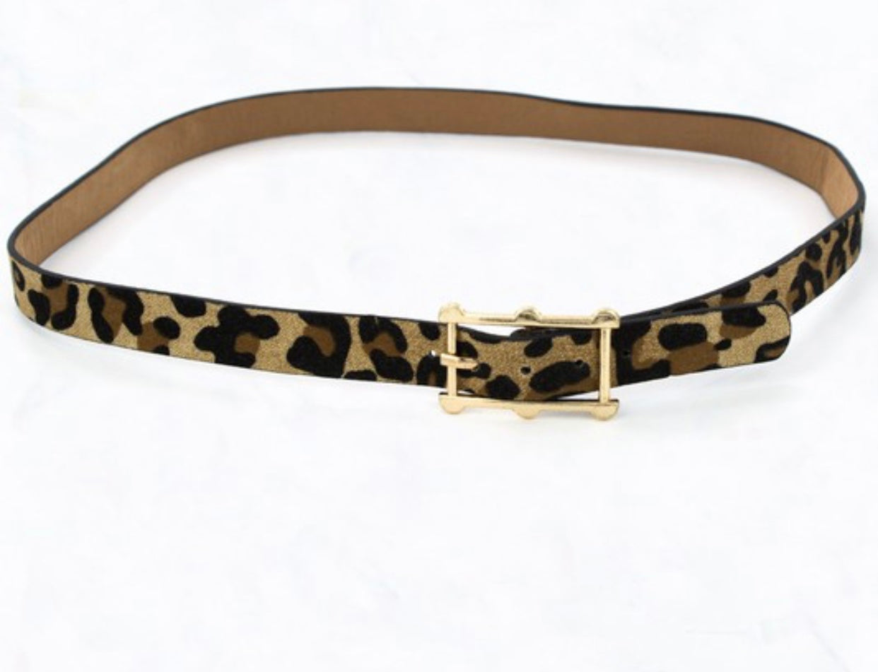 Leopard Hat Belt