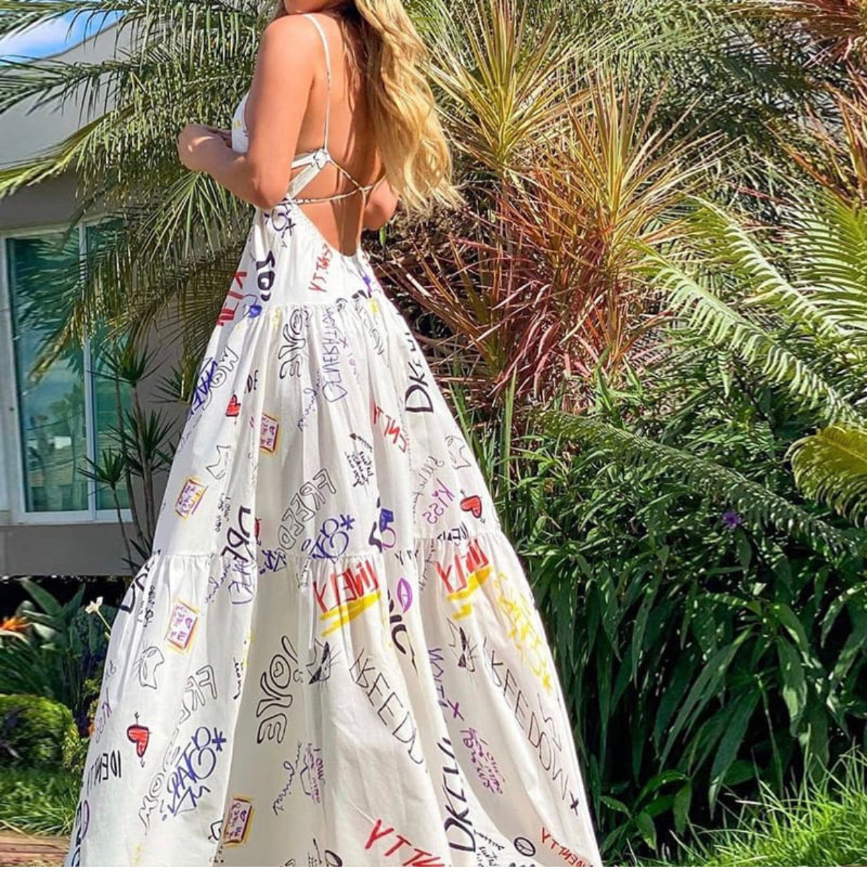 Writing On the Wall Dress