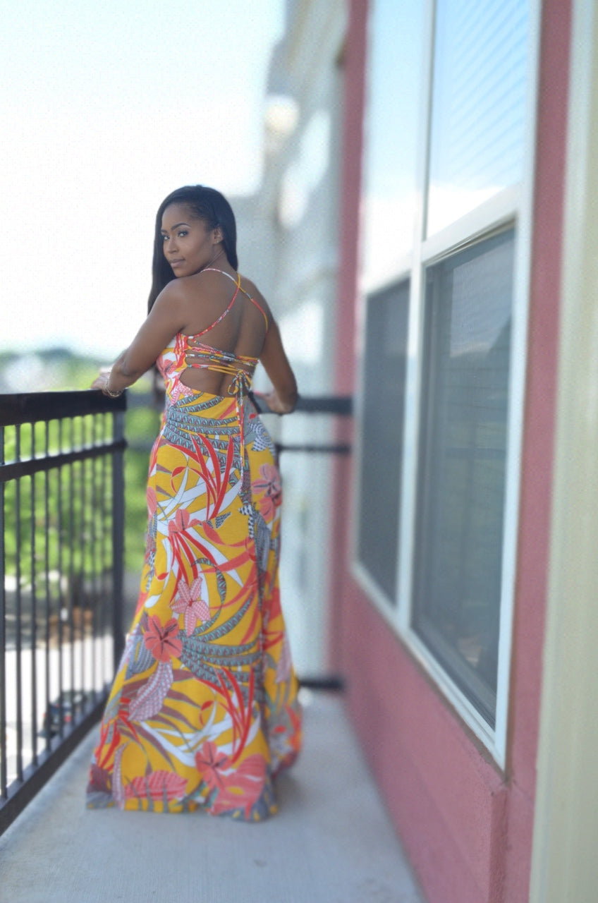 Exotic Maxi Dress